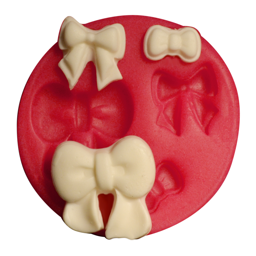 SİLİCONE MOULD - 3 BOWS (6*6CM)