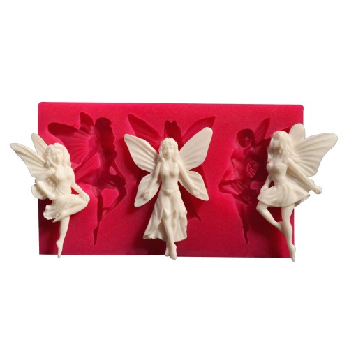 SİLİCONE MOULD  - 3 ANGELS (13*7,5CM)