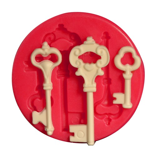 SİLİCONE MOULD - TREE KEYS (7*7CM)