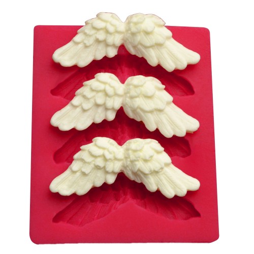 SİLİCONE MOULD - 3 WİNGS OF ANGEL (9,5*8,5CM)