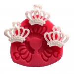 SİLİCONE MOULD - 3 CROWN (8,5*8CM)