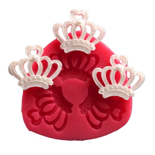 SİLİCONE MOULD - 3 CROWN (8,5*8CM)