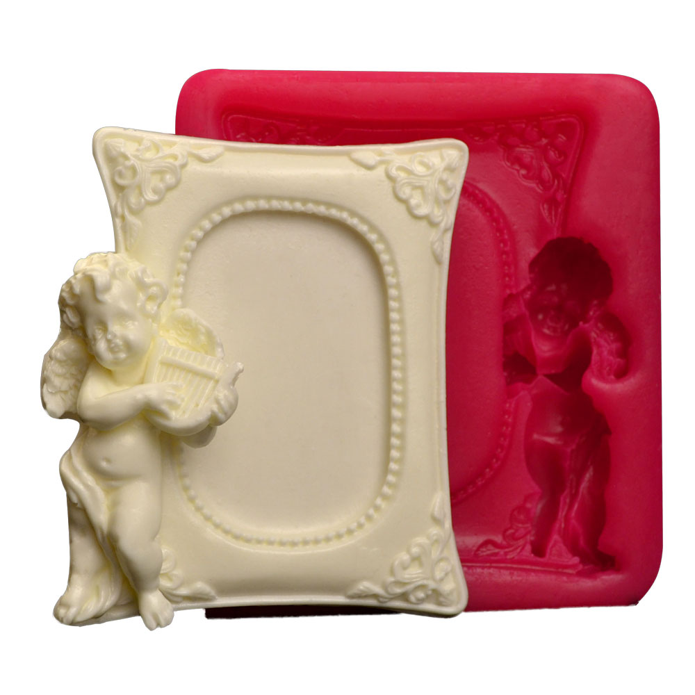 SİLİCONE MOULD - HARP PLAYİNG FRAME  (10,5*9CM)