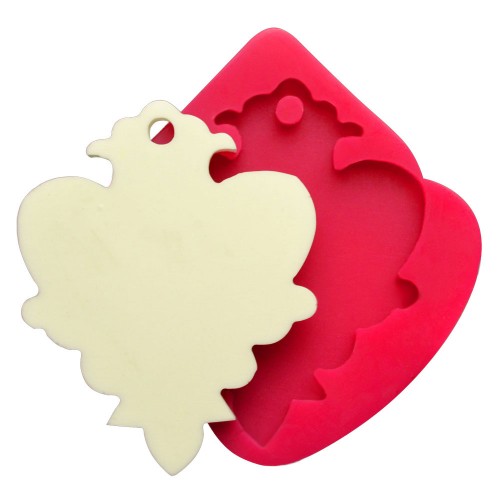 SİLİCONE MOULD - ASKILIKLI DECORATİNG PLATE (10*12,5CM)
