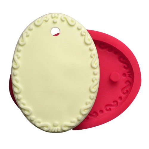 SİLİCONE MOULD - PATTERN PLATE  (10,5*14,5CM)
