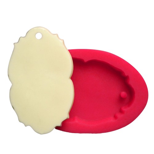 SİLİCONE MOULD - STRAIGHT PATTERN PLATE (5,5*9CM)