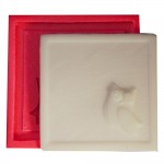 SİLİCONE MOULD - OWL SQUARE FRAME  (11*11CM)