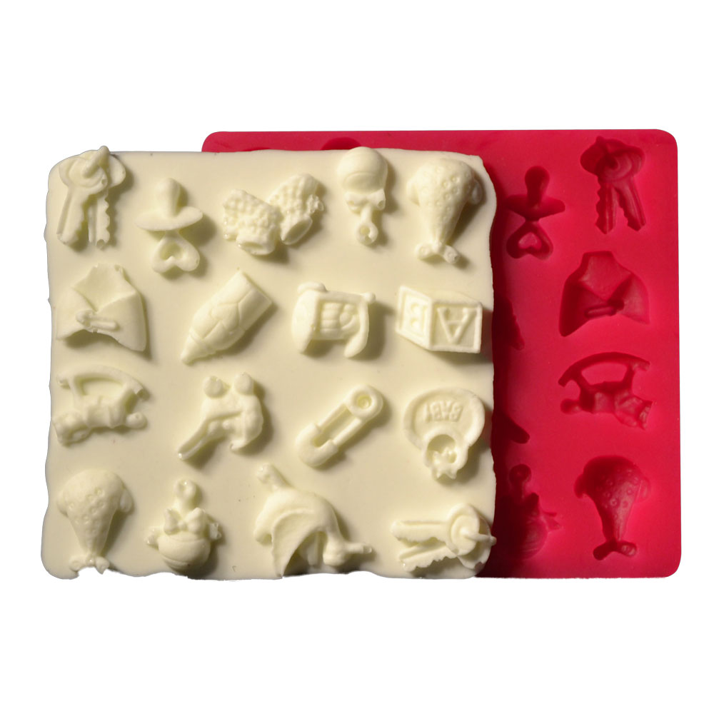 SİLİCONE MOULD - SMALL BABY'S STAFF (8*9CM)