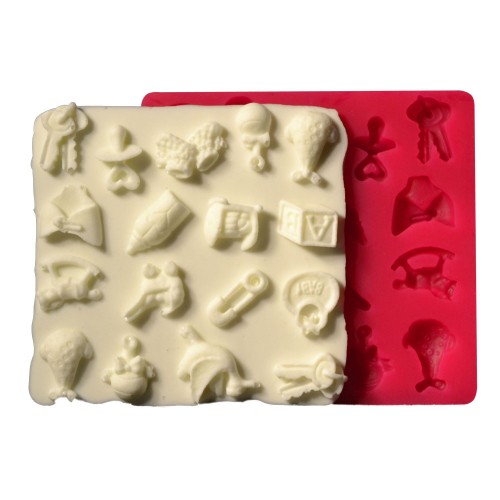 SİLİCONE MOULD - SMALL BABY'S STAFF (8*9CM)