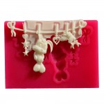 SİLİCONE MOULD - BABY MOBİL - 2 (6,5*4CM)