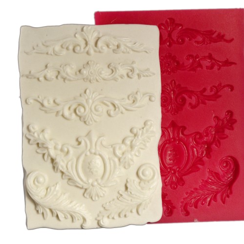 SİLİCONE MOULD - 5 BORDER (9*13CM)
