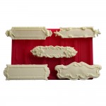 SİLİCONE MOULD - 5 WRİTİNG PLATES (20*12,5CM)
