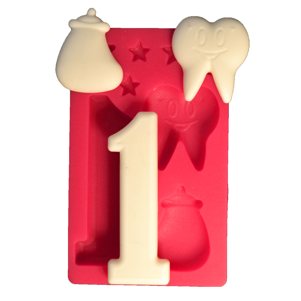 SİLİCONE MOULD - 1, TOOTH, BOTTLE (10*6,5CM)