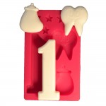 SİLİCONE MOULD - 1, TOOTH, BOTTLE (10*6,5CM)
