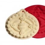 SİLİCONE MOULD - CUPCAKE DESIGN WALL HANGING (11*9,5CM)
