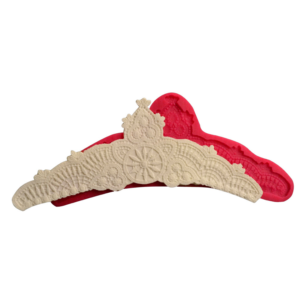 SİLİCONE MOULD  - LACE BORDUR - 1  (28*10CM)