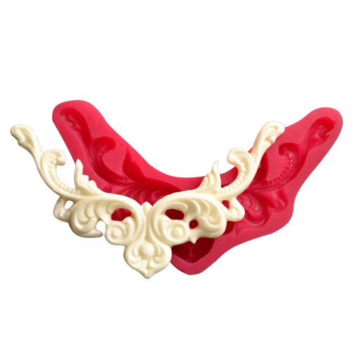 SİLİCONE MOULD  - LACE BORDUR - 3  (14*4CM)