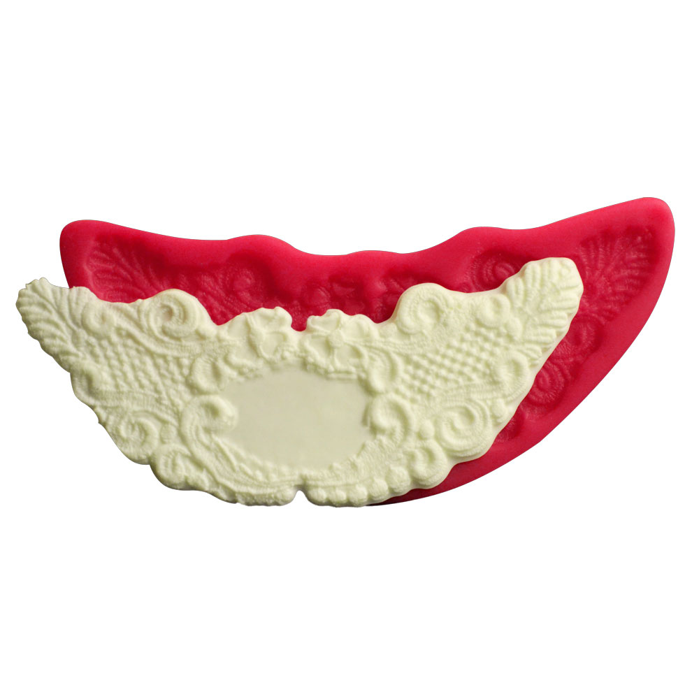 SİLİCONE MOULD  - LACE BORDUR - 4  (18*6,5CM)