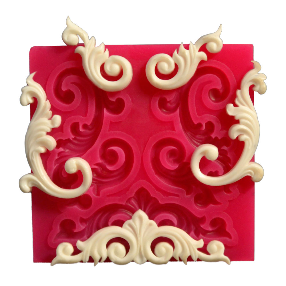 SİLİCONE MOULD -  DECOR NO : 16 (6*6CM) 