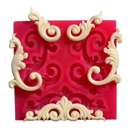 SİLİCONE MOULD -  DECOR NO : 16 (6*6CM) 