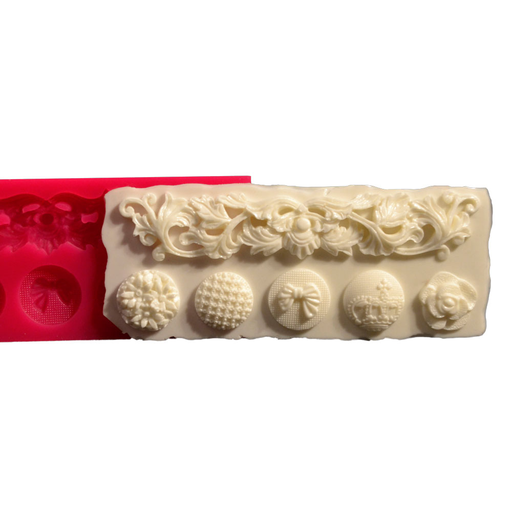 SİLİCONE MOULD -  DECOR  NO : 20 (14*6CM)