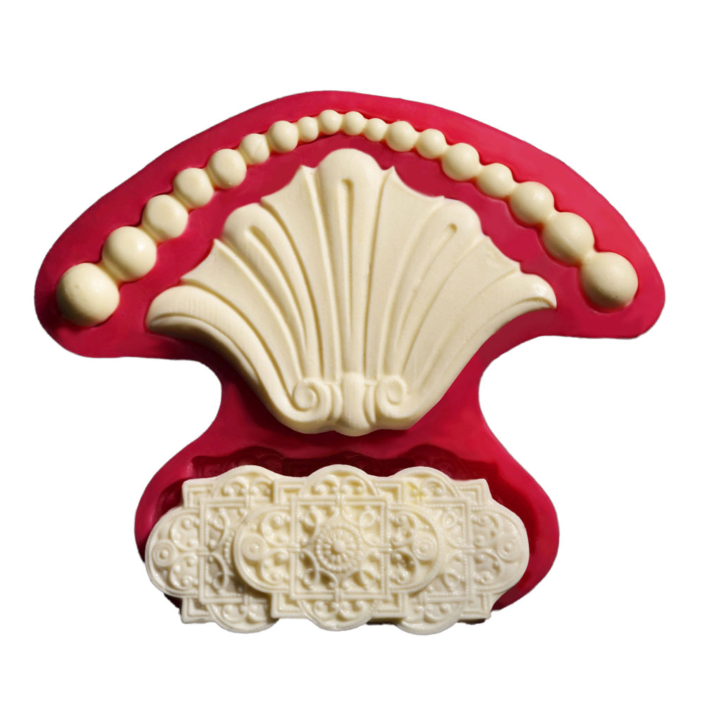 SİLİCONE MOULD - DECOR NO : 3 (14*12,5CM)