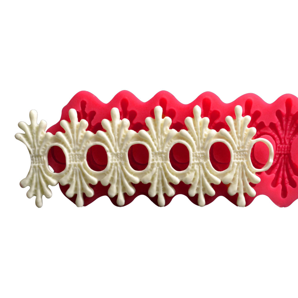 SİLİCONE MOULD - PERFORATED BORDUR (15,5*6,5CM)