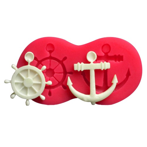SİLİCONE MOULD - RUDDER ANCHOR SET (8*4,5CM)