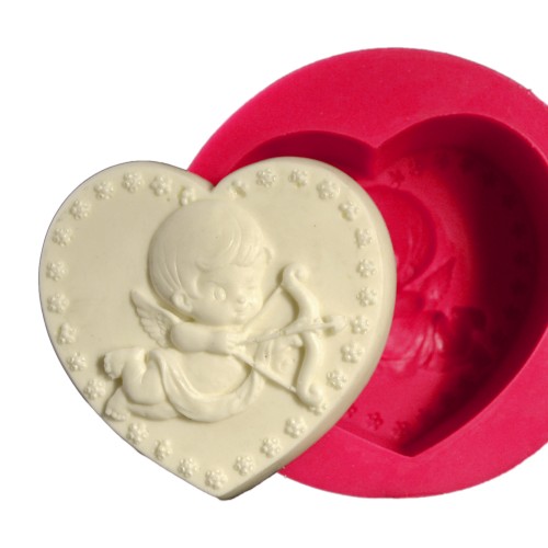 SİLİCONE MOULD - AMOUR ARMOR  (7,5*8CM)