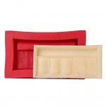 SİLİCONE MOULD - PALLET FOR PAİNTS (8*4CM)