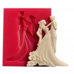 SİLİCONE MOULD - BRİDE - GROOM 4 (7,5*10CM)
