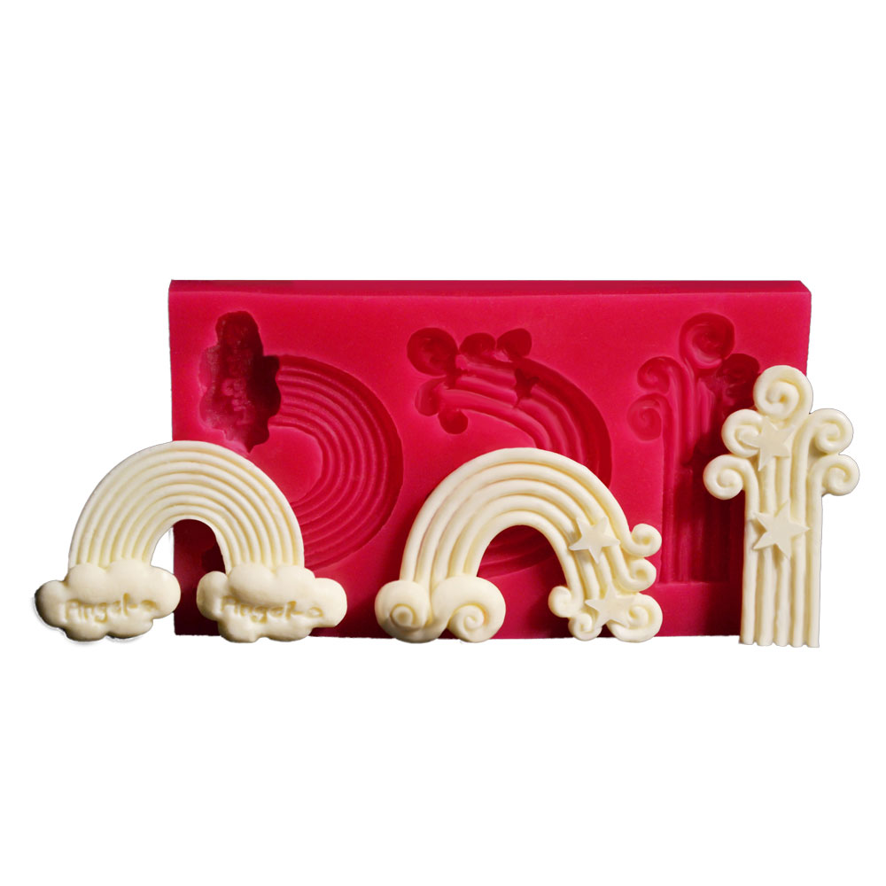SİLİCONE MOULD - RAINBOW SET (10,5*5,5CM)