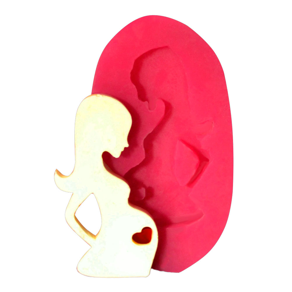 SİLİCONE MOULD - PREGNANT WOMAN (6*3,5CM)