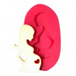 SİLİCONE MOULD - PREGNANT WOMAN (6*3,5CM)