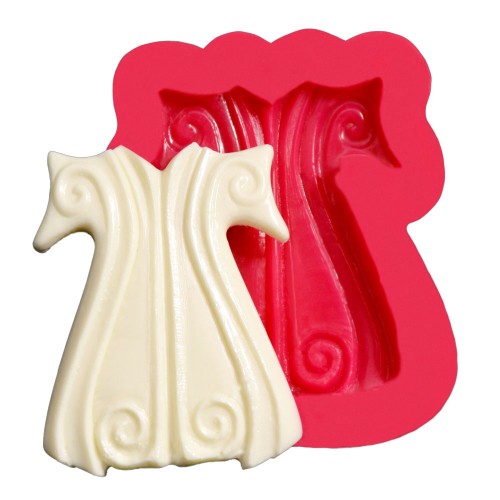 SİLİCONE MOULD - ORNAMENT JACKET (7*5,5CM)