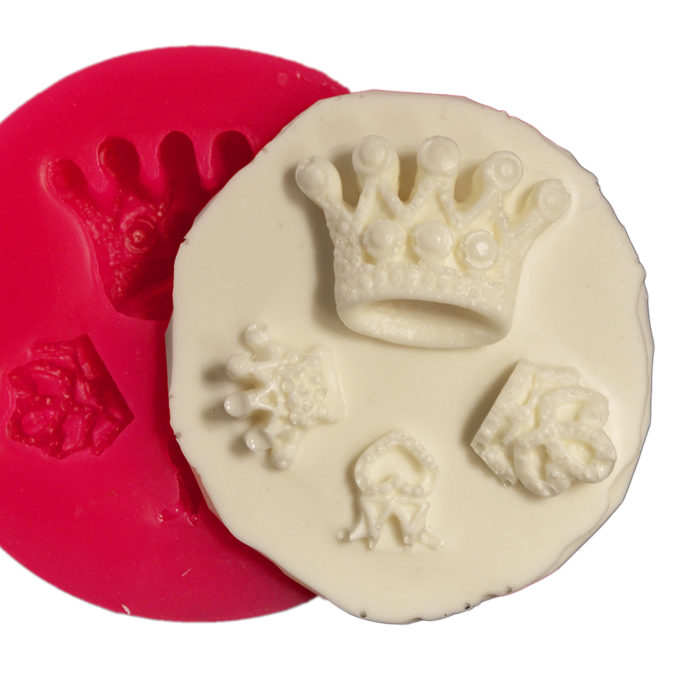 SİLİCONE MOULD - CROWN OF A KING (7*7CM)