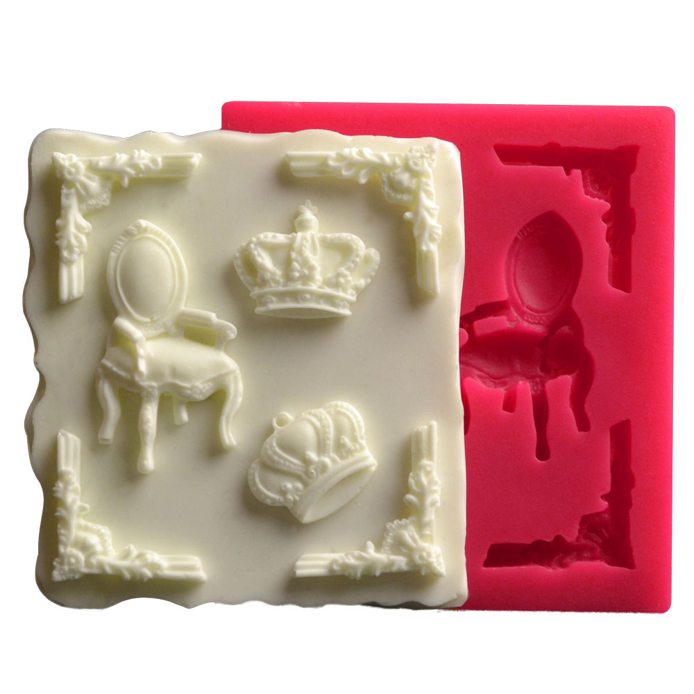 SİLİCONE MOULD - KİNG'S SET (10*9CM)