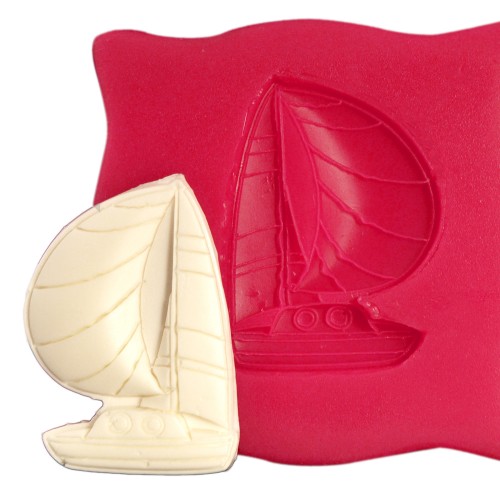 SİLİCONE MOULD - SAILBOAT  (5*3,5CM)