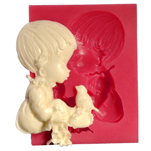 CESİL BİRD AND BABY SİLİCONE MOULD