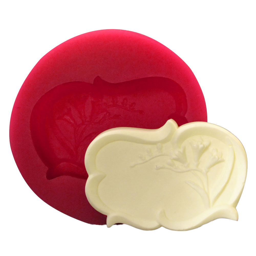 SİLİCONE MOULD - TULİP PATTERN (8*6CM)