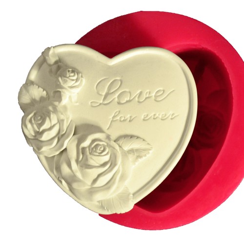 SİLİCONE MOULD - LOVE FOR EVER (10*10CM)