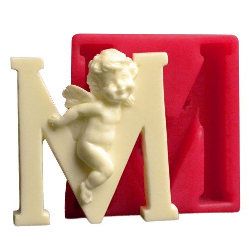 SİLİCONE MOULD - ANGEL'S LETTER / M (8*7,5CM)