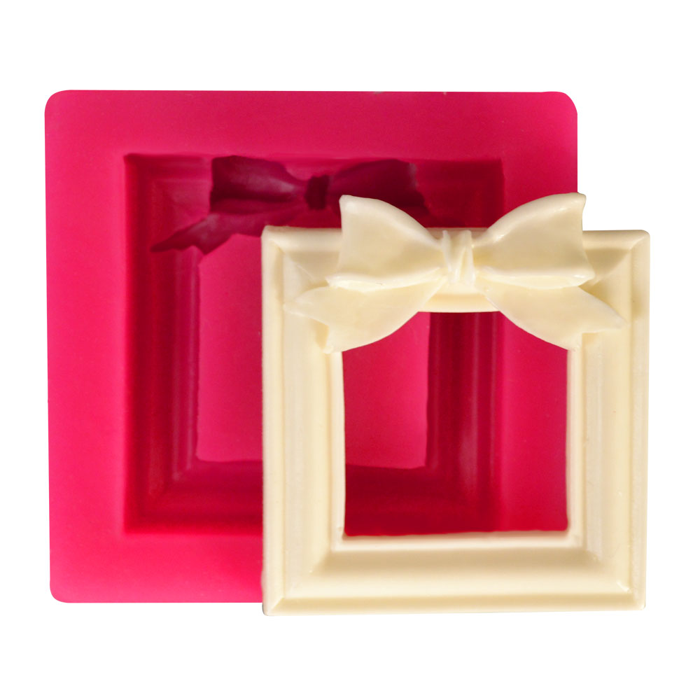 SİLİCONE MOULD - BOW SMALL FRAME (4,5*4,5 CM)
