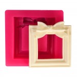 SİLİCONE MOULD - BOW SMALL FRAME (4,5*4,5 CM)