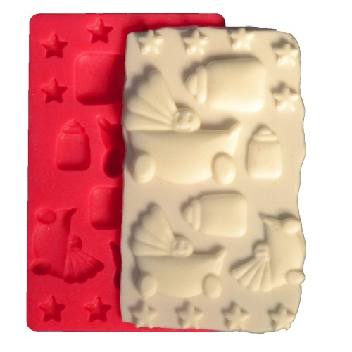SİLİCONE MOULD - BABY CARRİAGE AND STROLLER, SMALL (10,5*6,5CM