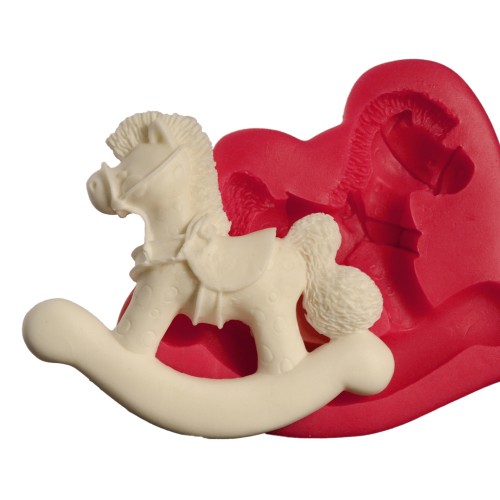 SİLİCONE MOULD - BABY ROCKINGHORSE (9*8CM)
