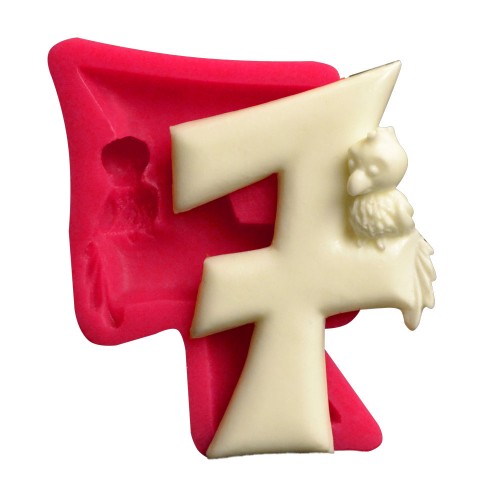 SİLİCONE MOULD - WONDERFUL NUMBERS  / 7  (8,5*6CM)