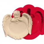 SİLİCONE MOULD - CHRISTMAS ANGEL FRAME (12,5*13CM)