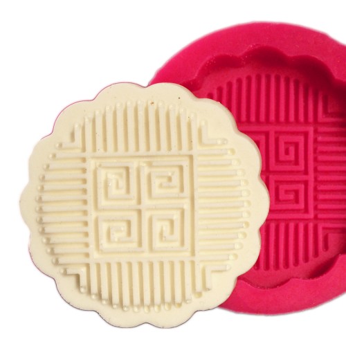 SİLİCONE MOULD - COOKIE TOPPER  MODEL 1  (6*6CM)