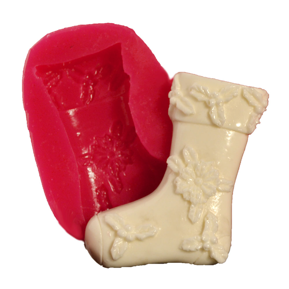 SİLİCONE MOULD - CHRİSTMAS SOCKS (6,5*4CM)
